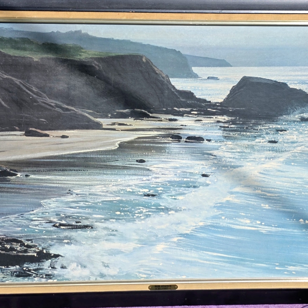 Coastal Landscape Framed Art by Peter Ellenshaw